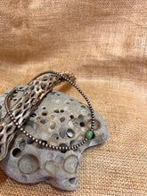 Load image into Gallery viewer, Sage Green Kingman Turquoise and Navajo Pearl Necklace