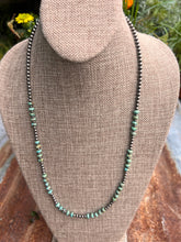 Load image into Gallery viewer, Sage Green Kingman Turquoise and Navajo Pearl Necklace