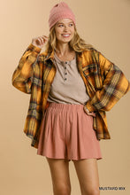 Load image into Gallery viewer, Shacket - Plaid Oversized Yellow Mix