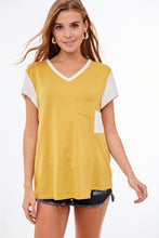 Load image into Gallery viewer, Shirt Short Sleeve with Pocket Mustard