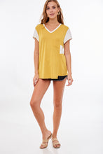 Load image into Gallery viewer, Shirt Short Sleeve with Pocket Mustard