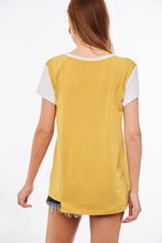 Load image into Gallery viewer, Shirt Short Sleeve with Pocket Mustard