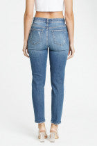 Load image into Gallery viewer, Jeans-Tobi Super High Rise Mom Jean  Ankle