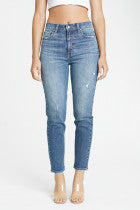 Jeans-Tobi Super High Rise Mom Jean  Ankle