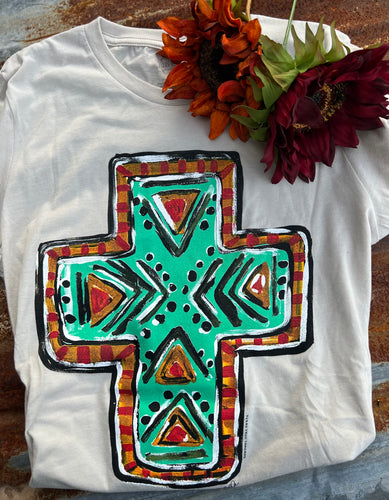 T-Shirt Aztec Cross