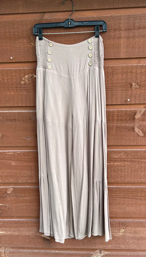 Pants - Wide Leg High Waist Mocha