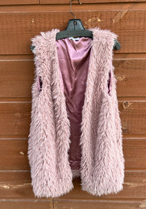 Vest  Furry Open Front