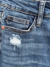 Load image into Gallery viewer, Jeans- High Waisted Dandelion Embroidery Skinny