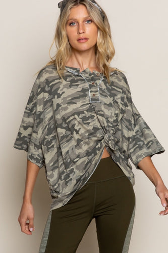 Shirt - Oversized Camouflage