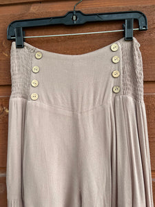 Pants - Wide Leg High Waist Mocha