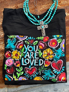 T-Shirt “ You Are Loved”