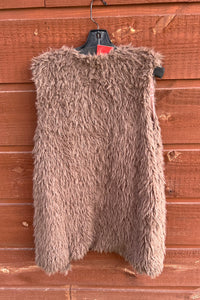 Vest  Furry Open Front