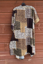 Load image into Gallery viewer, Duster Long Brown Leopard