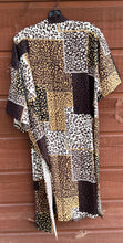 Load image into Gallery viewer, Duster Long Brown Leopard