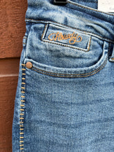 Load image into Gallery viewer, Jeans- Howdy Embroidery Boyfriend w/side Seam Stitch